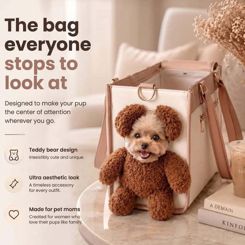 Pet Carrier Bag for Small Dogs & Cats
