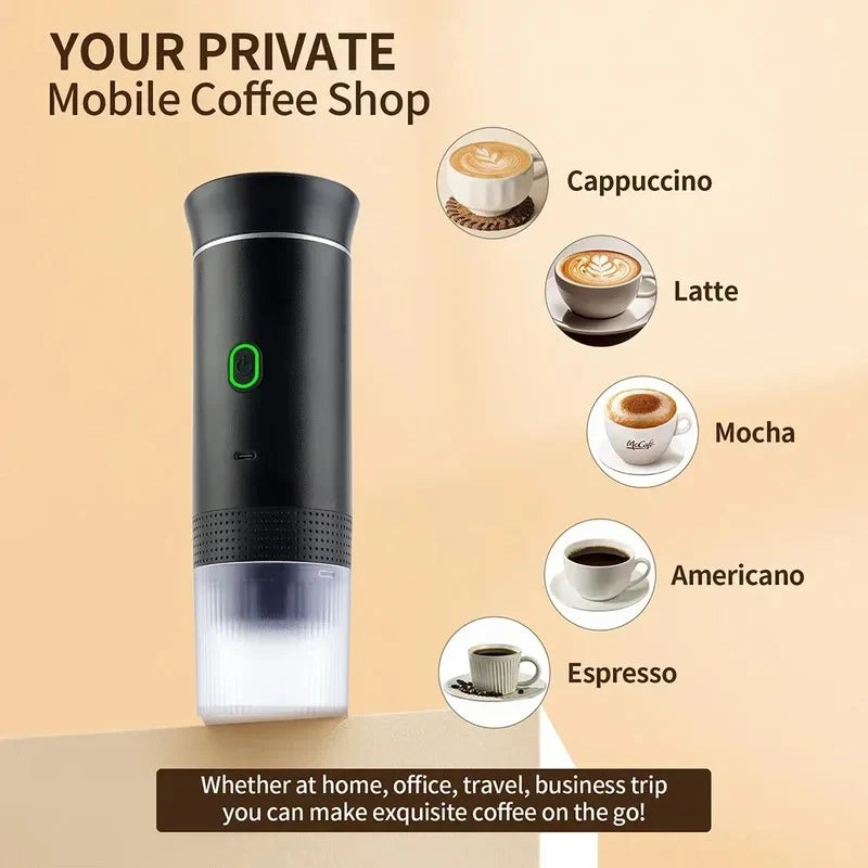 Portable Electric Espresso Maker
