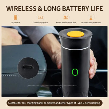 Portable Electric Espresso Maker
